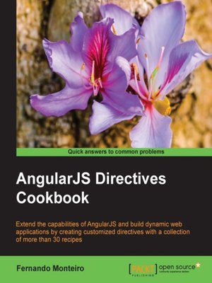 cover image of AngularJS Directives Cookbook